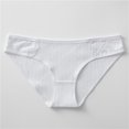 thumbnail image 3 of Gibobby Ropa interior mujer algodón Mujeres T Back Bragas sin costuras Tanga Sexy Encaje Deportes Fitness ultra delgada Mujeres Bragas transparentes(Blanco， M), 3 of 5