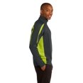 thumbnail image 2 of Sport-Tek Men's Cadet Collar 1/2-Zip Colorblock Pullover, 2 of 3