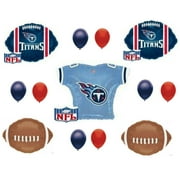 TITANS Football 13 PIECES! Birthday Party Balloons Decoration Supplies by Party