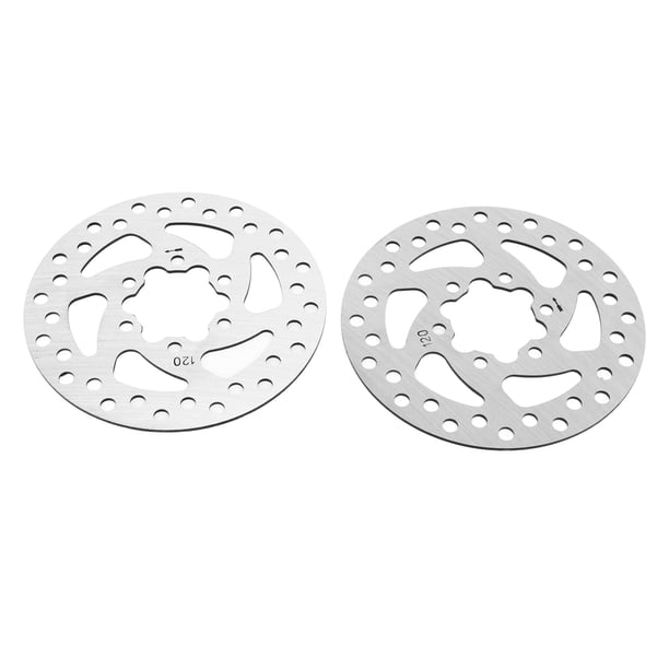 Rotores de freno de disco de bicicleta, freno de disco de bicicleta de 120 mm Disco de freno de bicicleta de montaña Kit de freno de disco de bicicleta Materiales ecológicos
