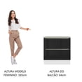 thumbnail image 4 of Gabinete Bajo Cocina Madesa Lux 60cm Con Encimera BN, 4 of 5