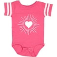 thumbnail image 3 of Inktastic Heart Valentine Day Girls Girls Baby Bodysuit, 3 of 5