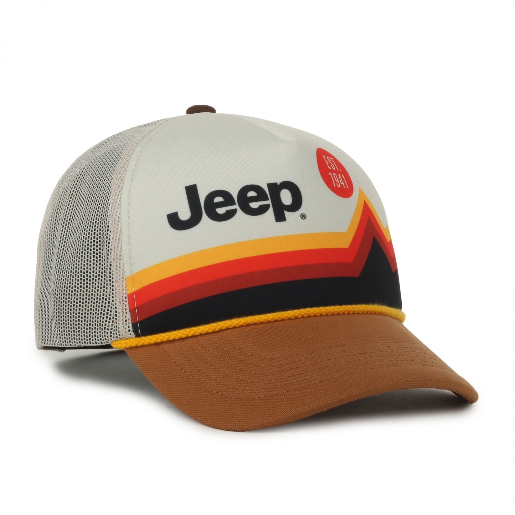 Jeep Est. 1941 Retro Mountains Adjustable hat