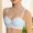 Light Blue, variant on Amidoa Womens Bras Seamless Demi-Cup Black Push-up Solid Bras Brasieres for Womens L