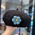 thumbnail image 2 of Newsboy hat Berry hat boina francesa hat Painter mujeres Lazy Highlights-Niños, 2 of 5