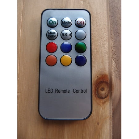 Remote Controlled Led Lantern - MoonBright Remote Control For 8LEDRMT-RGB 8 LED Paper Lantern Light by PaperLanternStore