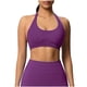 thumbnail image 1 of Sujetanes Deportivos para Mujeres Soporte Alto Busto Grande sin Costuras de Punto de Yoga, Sujetadores Deportivos de Cuello Alto para Mujeres Absorbente de Choques Fitness Respirable, 1 of 9