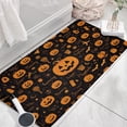 thumbnail image 3 of Happy Halloween Pumpkin Doormat,Non-Slip Doormat Mat 17x31.5 Inch Pumpkin Spooky Floor Mat for Kitchen Nursery Floor Entryway Rug, 3 of 4