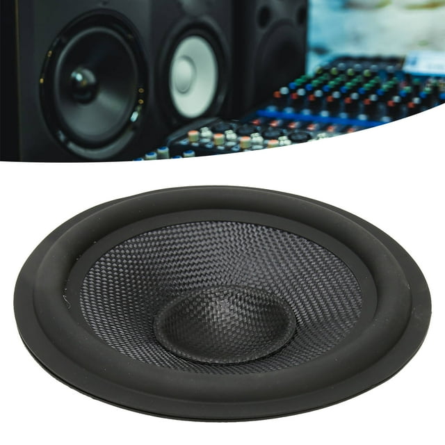 Speaker Cone Drum Paper, Subwoofer Speaker Drum Paper 1 Inch Inner Diameter Sealed Rounded Edges for Speaker Accessories