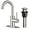 Stainless Steel, variant on Black Bathroom Faucet 1 or 3 Hole Sink Single Handle, 360° Swivel Gooseneck Spout, Matte Finsh, Leak-Free, with cUPC Supply Line and Metal Pop Up Drain, Suitable for Bar Kitchen RV Vanity