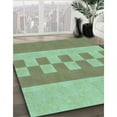 thumbnail image 2 of Ahgly Company Indoor Rectangle Patterned Olive Drab Green Area Rugs, 2' x 3', 2 of 6