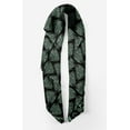 thumbnail image 2 of Bimba Black Floral Block Pure Silk Printed Head Bandanas Summer Neck Wrap Scarf 40 x 40 Inches, 2 of 6