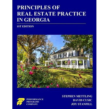 Principles of Real Estate Practice in Georgia