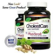 CholestCare by Moms for Nutrition Phytosterol and Beta-Sitosterol Cholesterol Maximum Support Complex, 90 Count
