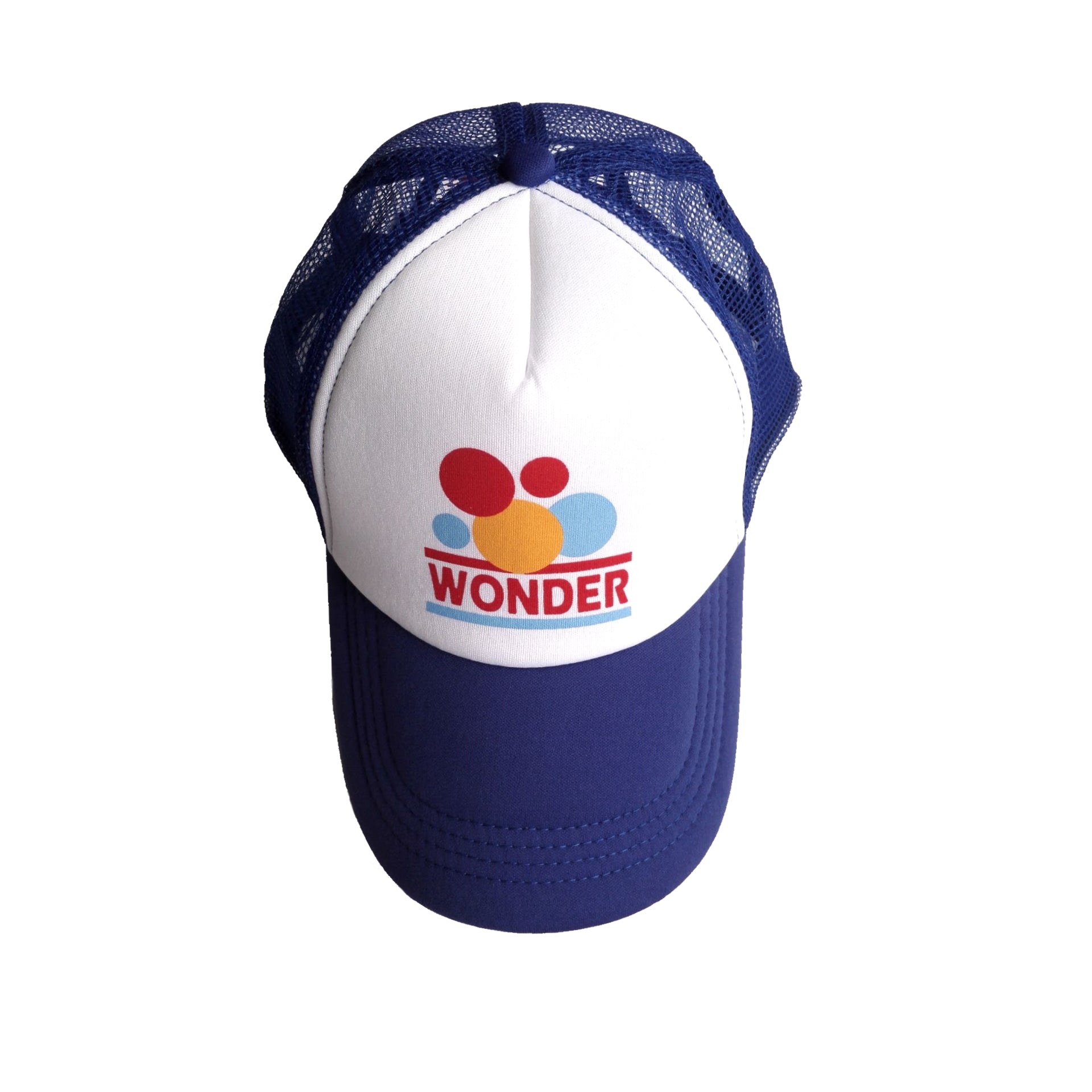 Ricky Bobby Wonder Trucker Hat - Racecar Driver Costume - Adjustable Snapback Cap Multicolor