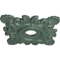 thumbnail image 3 of Ekena Millwork 18"W x 18"H x 3 1/4"ID x 1 1/2"P Crawley Ceiling Medallion (Fits Canopies up to 6 3/4"), Hand-Painted Cloud Burst, 3 of 5