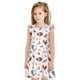 thumbnail image 1 of Fotbe Farm Birds Goose Vestido de Dormir para Niñas de 3 a 10 Años, Mangas Cortas, Estilo Princesa, Pijama Camisón con Mangas Voladas-XX-Large, 1 of 6