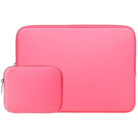 RAINYEAR 15 Inch Laptop Sleeve Case Carrying Bag Soft Cover with Accessories Pouch,Compatible with 2019 2020 New 15.4