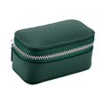thumbnail image 3 of Caja organizadora de viaje de joyería portátil Caja de joyería de terciopelo suave Estuche de viaje para joyería Verde, 3 of 9