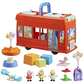その他 Peppa Pig's Transforming Campervan Peppa Pig's Family Camper Van Toy Doll Playset with