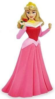 aurora in pink dress