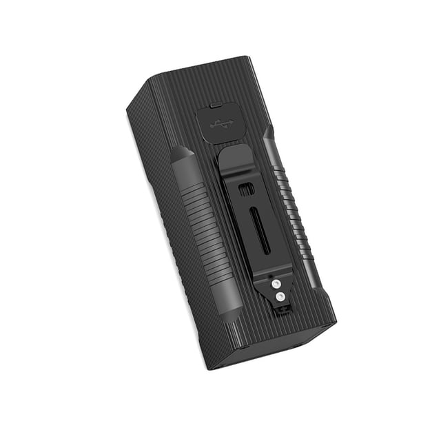 Wosthever Lámpara de luz para bicicleta, faro delantero para bicicleta, resistente al agua, 4P50, linterna ligera portátil, accesorios de luces Estufas de camping BT60-P90-12800mA