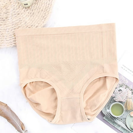 

Aueoeo Cotton Underwear For Women Panties For Women Ladies New High Waist Honeycomb Panties Graphene Crotch Panties Clearance