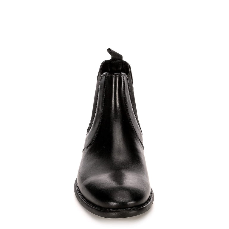 Franco Fortini Men\'s Trevor Chelsea Leather Ankle Boots Size 9 M, Black - NEW Franco Fortini Mens Trevor Chelsea Leather Ankle Boot Shoes  main image 2