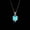 Blue Light, variant on Fluorescent Stone Three-dimensional Planet Noctilucent Necklace