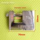thumbnail image 3 of Candado de protección horizontal rectangular, cerradura anti-cizallamiento, cerradura de apertura horizontal, cerradura antirrobo, puerta antideslizante, cabezal de cerradura de puerta de gabinete, 3 of 4