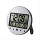 thumbnail image 2 of Reloj Despertador con Calendario Digital de Pared o Escritorio, con Ajuste Automático, Funciona con Pilas, 12 o 24 Horas, para Mesita de Noche de Dormitorio, Color Negro, 2 of 10