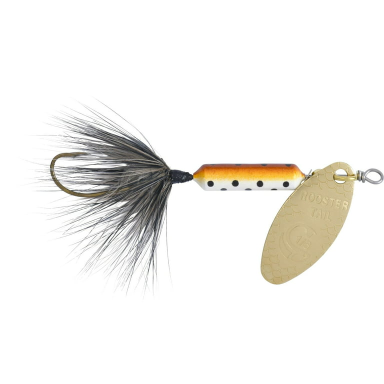 Yakima Bait Original Rooster Tail, Inline Spinnerbait Fishing Lure, 1/6 oz  