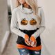 thumbnail image 2 of Blusa de manga larga con estampado de Halloween informal a la moda para mujer Fridja  fjkfkj5034, 2 of 5