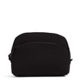 thumbnail image 1 of Bolsa organizadora de maquillaje cosmético Vera Bradley de microfibra negra, 1 of 2