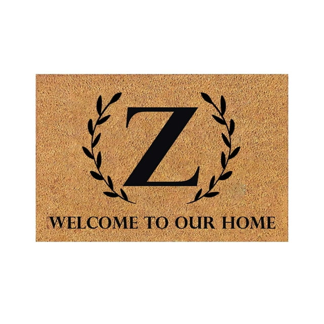 Summer Coir Doormats Outdoor Funny Door Mats Non Slip Rugs Washable Door Rugs Indoor Entrance Easy to Clean Entry Mat Front Door Mat Outdoors for Home Entrance Outdoors, 16x24 Inch Z
