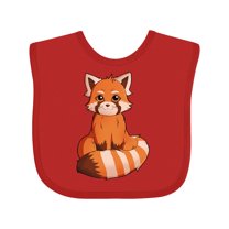 Inktastic Red Panda T-shirt Boys or Girls Baby Bib