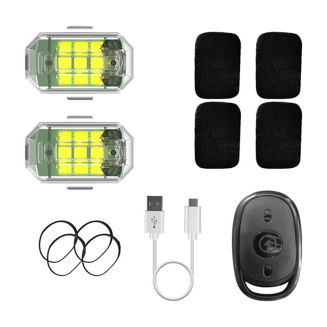 High Performance Automotive Lighting For Motorcycle And Outdoor Use Wireless LED Strobe Light With Remote Control And USB Charging D3s Headlight Bulb E39 M5 Light Automotive Replacement Lighting