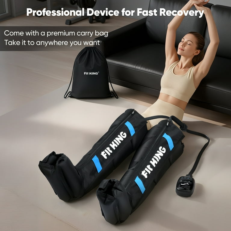 FIT KING Air Compression Recovery System, Calf &Thigh& Foot Air