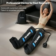 نظام Fit King لاستعادة ضغط الهواء ، أحذية تدليك العجل والفخذ والقدم ، لتداول الدم والانتعاش السريع Fsa / Hsa مؤهل (متوسط)