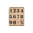 thumbnail image 2 of Juego de Sellos de Madera BLESIY Suministros Decorativos DIY Manualidades, 2 of 8