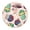 Bandage, variant on Xecao Mushroom Pattern Christmas Tree Skirt Round Xmas Tree Mat Base Cover for Holiday Home Decorations-30"