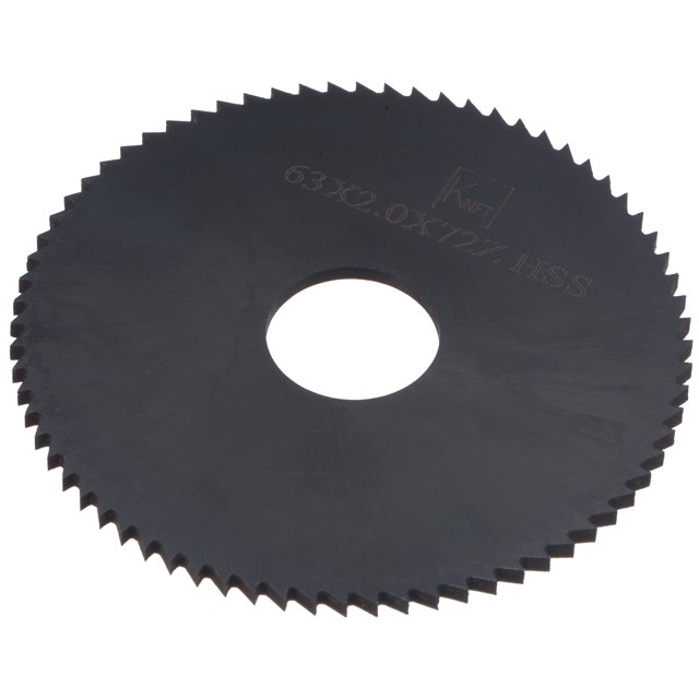 Unique Bargains 63mm Dia 16mm Arbor 2mm Thick 72 Tooth Nitriding Circular Saw Blade Cutter