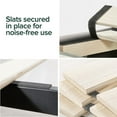 thumbnail image 4 of Zinus Kitch 44 inch Faux Leather Upholstered Platform Bed Frame, 4 of 8