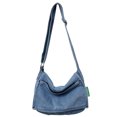 thumbnail image 3 of Bolso de mezclilla para mujer 2022, nuevo bolso ecológico reutilizable para mujer, bolso de lona para compras, bolsos de viaje, bolsos de hombro, bolsos cruzados para jeans unisex, bolsos de compras, 3 of 5