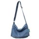 thumbnail image 3 of Bolso de mezclilla para mujer 2022, nuevo bolso ecológico reutilizable para mujer, bolso de lona para compras, bolsos de viaje, bolsos de hombro, bolsos cruzados para jeans unisex, bolsos de compras, 3 of 5