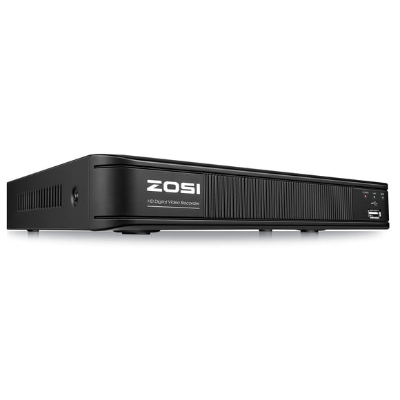 ZOSI H.265+ 8 Channel 5MP Lite 1080p CCTV DVR Recorder Without HDD, Hybrid Capability 4-in-1(Analog/AHD/TVI/CVI) Surveillance DVR