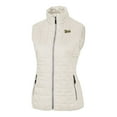 thumbnail image 2 of Women's Cutter & Buck  Oatmeal Vanderbilt Commodores Vault Rainier PrimaLoft Eco Insulated Full-Zip Puffer Vest, 2 of 3
