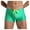 Green, variant on EQWLJWE Men's Square Leg Swim Briefs Athletic Quick Dry Bathing Suit Square Leg Board Short for Men