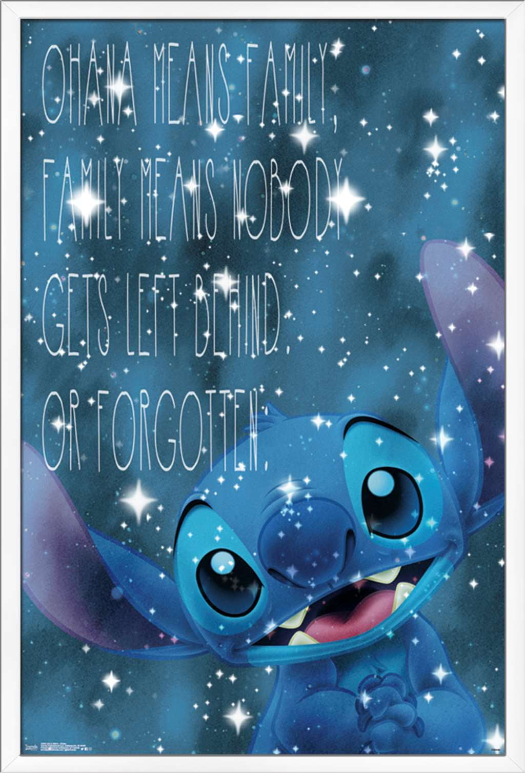 ohana furniture outlet on Disney Lilo And Stitch Ohana Poster Walmart Com Walmart Com