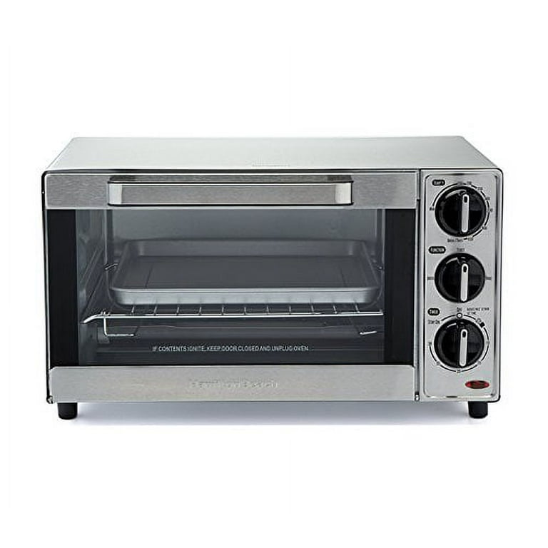 Hamilton Beach 31260 4 Slice Toaster Oven: Toaster Ovens (022333312605-1)